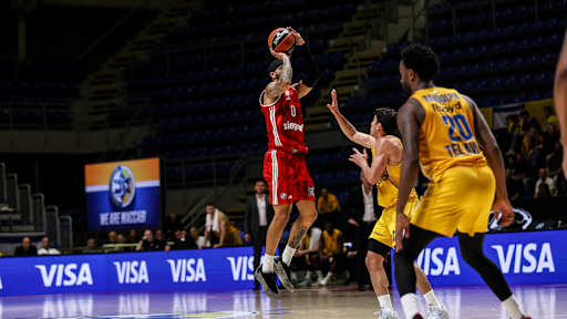 Bilder vom EuroLeague-Spiel bei Maccabi