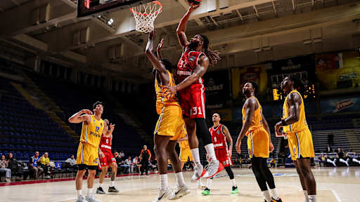 Bilder vom EuroLeague-Spiel bei Maccabi