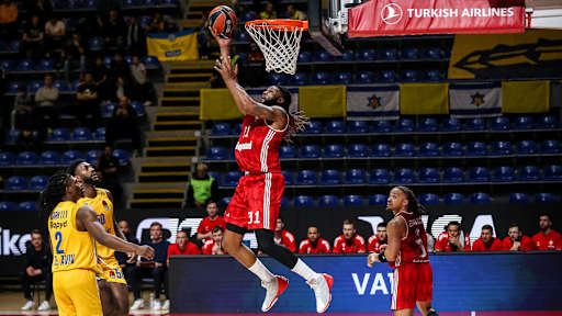 Bilder vom EuroLeague-Spiel bei Maccabi