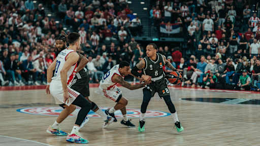 Bilder vom EuroLeague-Heimspiel gegen Roter Stern