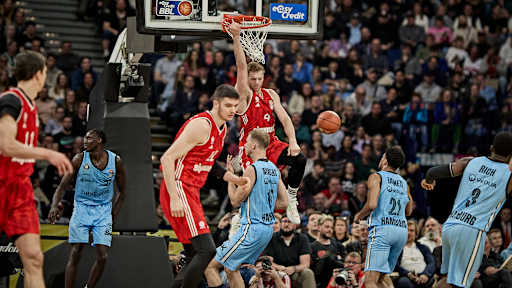 Bilder vom BBL-Auswärtsspiel in Hamburg