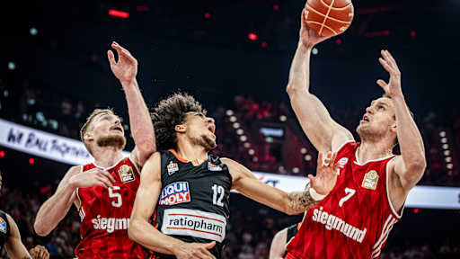 Bilder vom ersten Playoff-Finale gegen Ulm