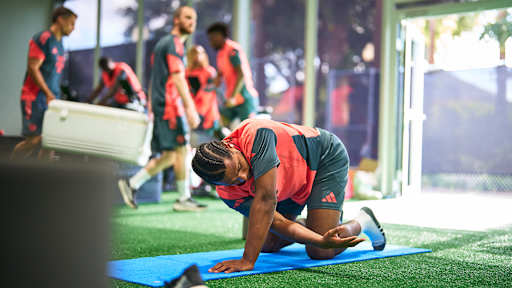 FC Bayern's final training session ahead of the Club World Cup game against Benfica