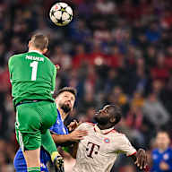 The Champions League match between FC Bayern and Dinamo Zagreb in pictures