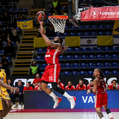 Bilder vom EuroLeague-Spiel bei Maccabi