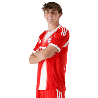 Callum Chadwick de la FC Bayern Global Academy.