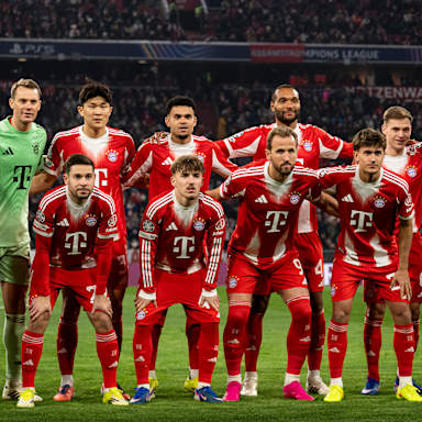 Startaufstellung des FC Bayern im Champions League-Heimspiel gegen Royale Union Saint-Gilloise
