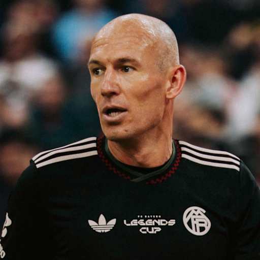 Arjen Robben im FCB-Trikot beim Legends Cup
