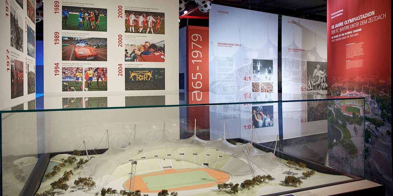 Ausstellung Olympiastadion FC Bayern Museum