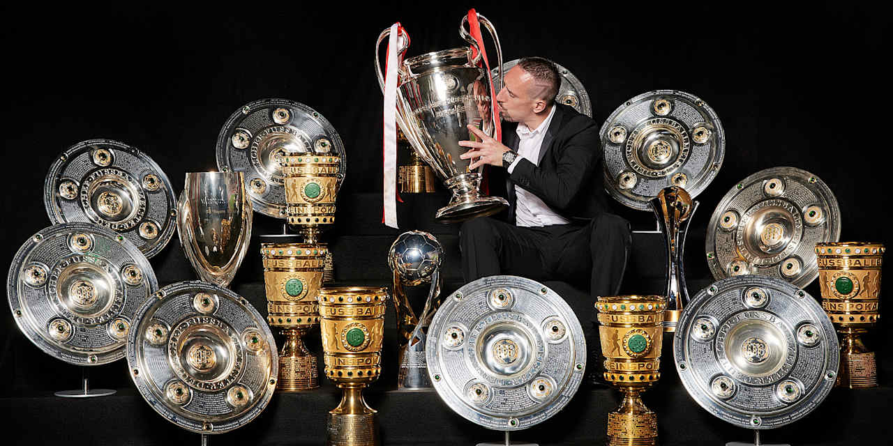 Franck Ribéry Trophäen FC Bayern