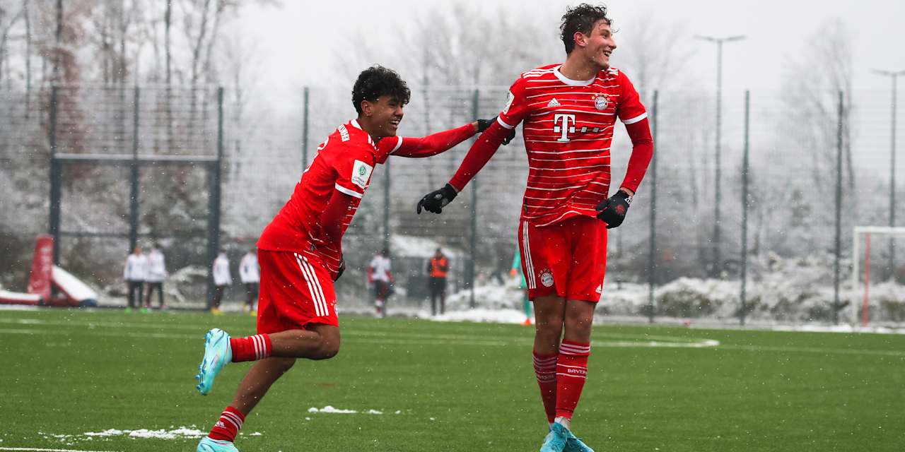 Die U17 des FC Bayern.