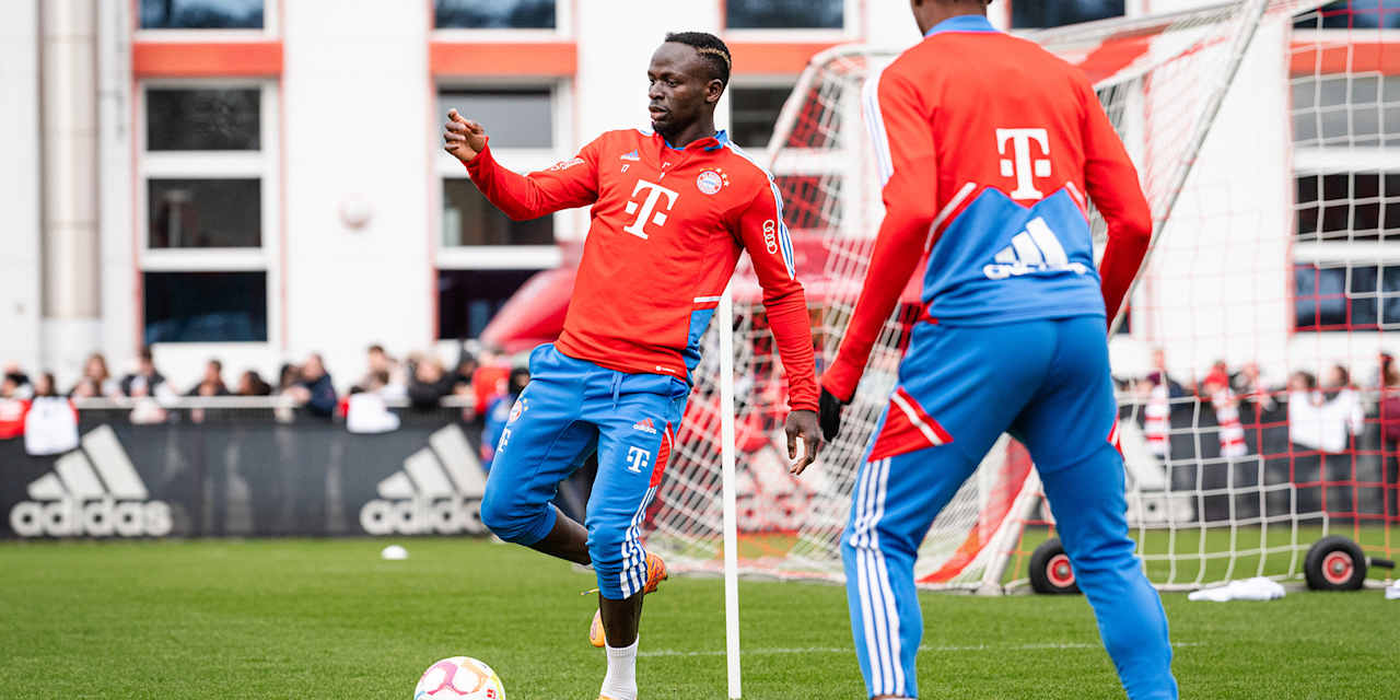 Sadio Mané, Training, FC Bayern
