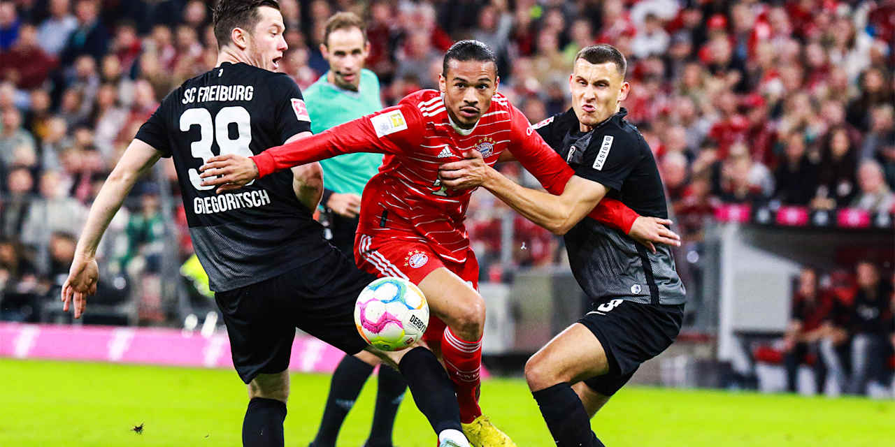 Leroy Sané FC Bayern vs. SC Freiburg