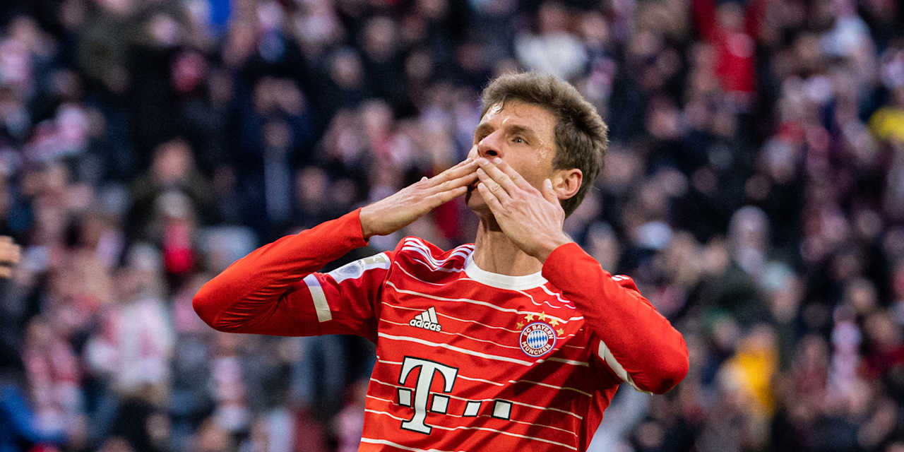 Celebration Thomas Müller
