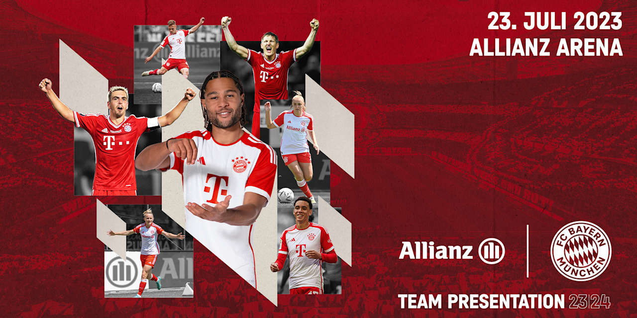 Allianz FC Bayern Team Presentation