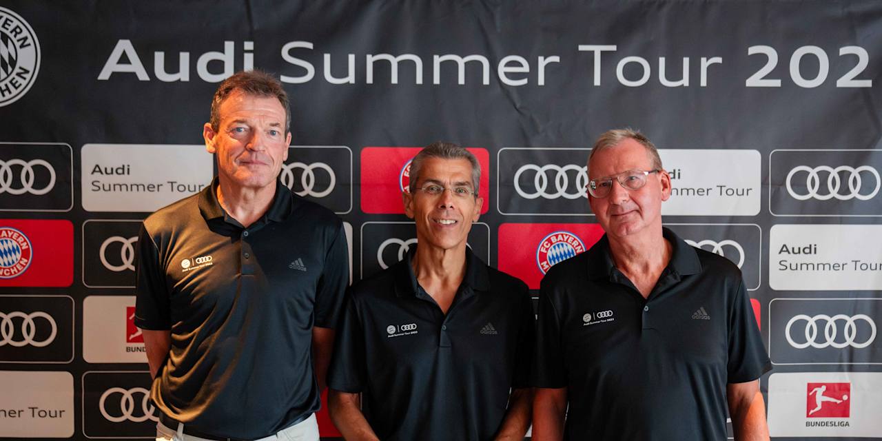 Jung Diederich Mayer Audi Summer Tour FC Bayern