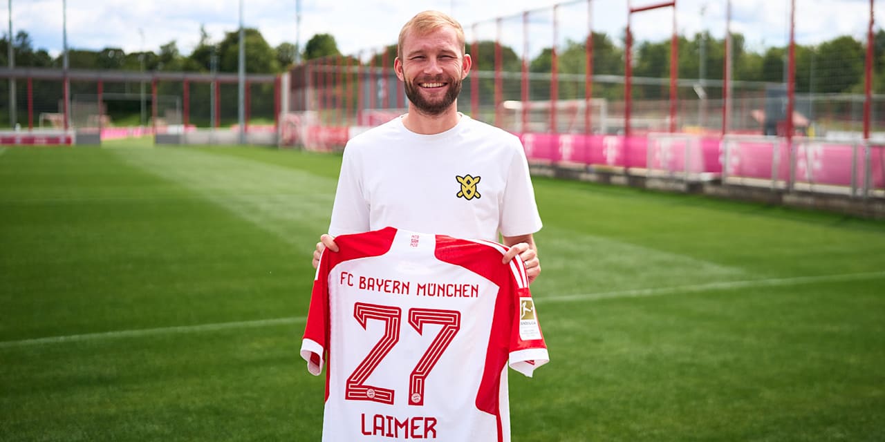 Konrad Laimer, FC Bayern, Dorsal 27