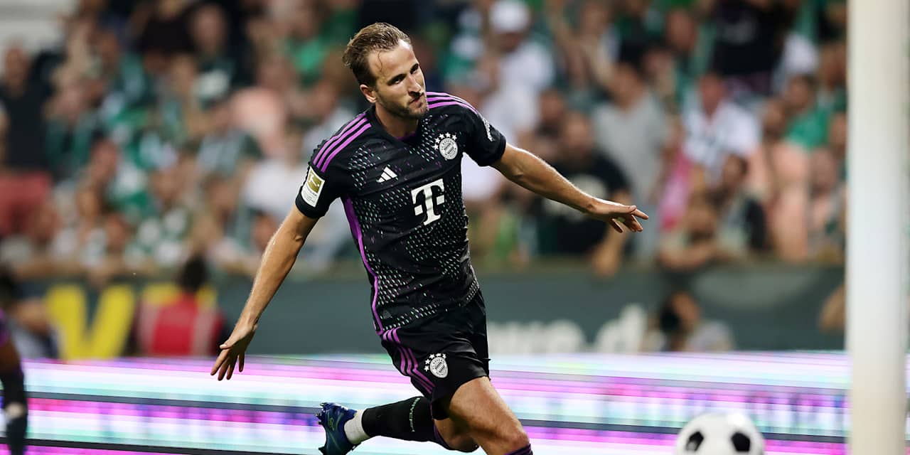 Harry Kane, celebration FC Bayern
