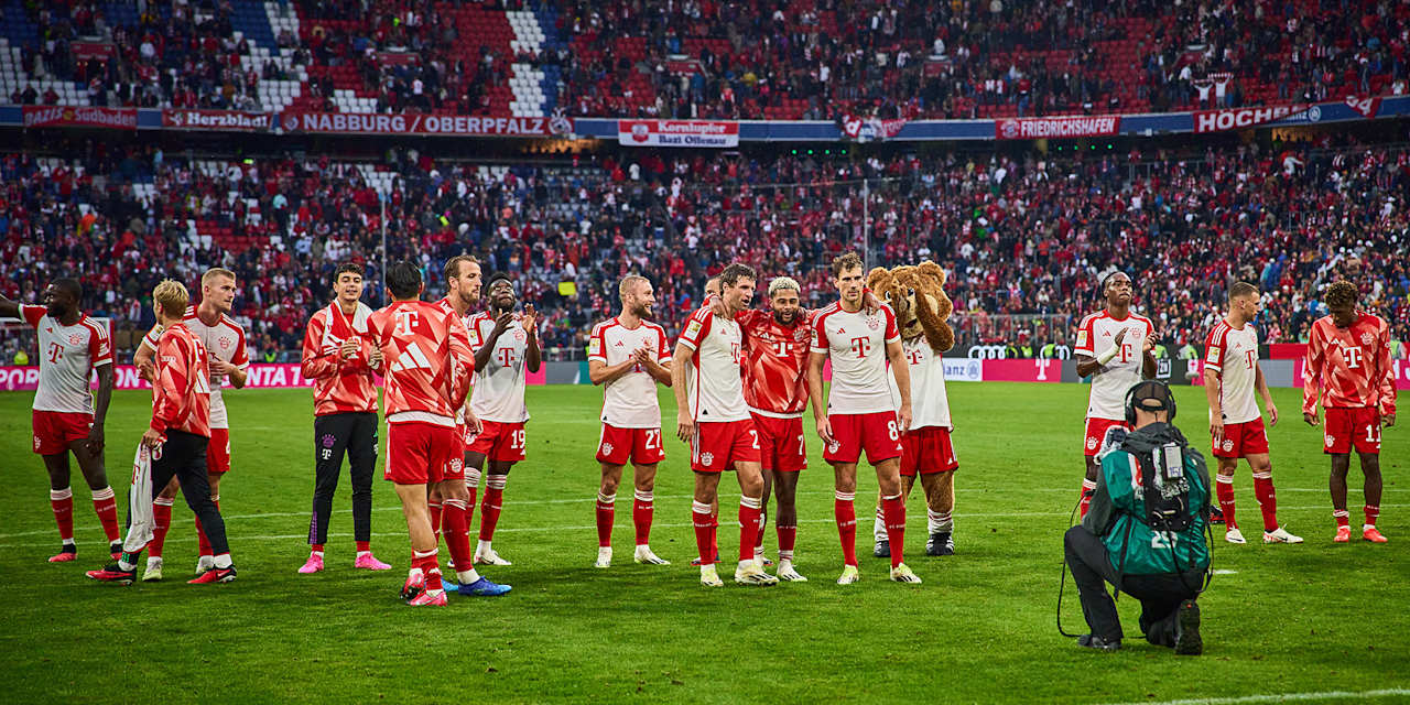 Cifras de la victoria en casa contra el FC Augsburg - FC Bayern