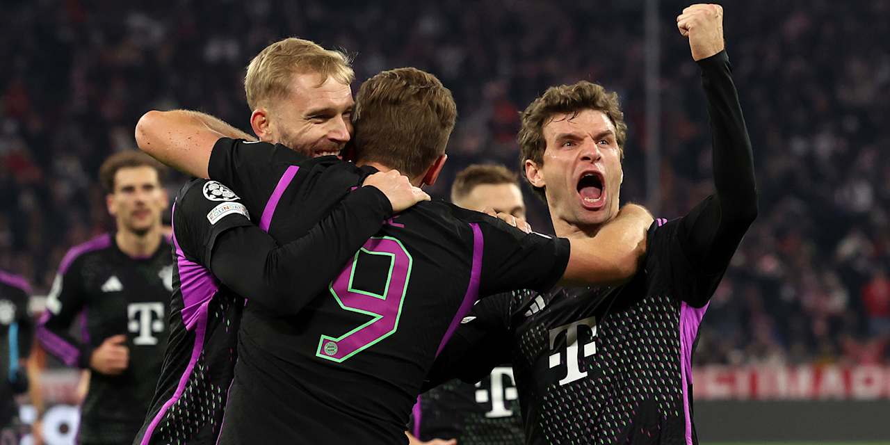 FC Bayern celebración