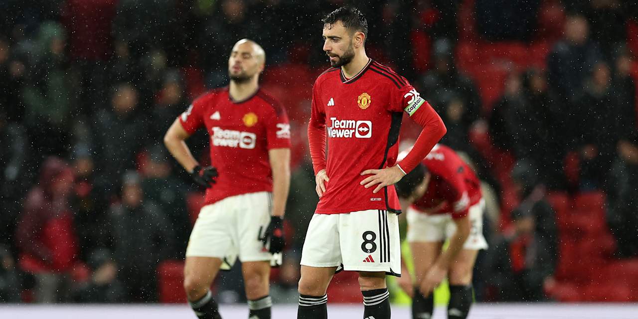 Spieler von Manchester United nach der Heimniederlage gegen den AFC Bournemouth