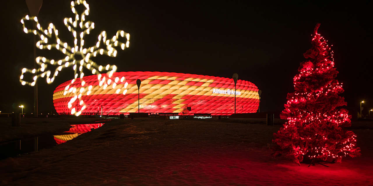 FC Bayern Allianz Arena Christmas