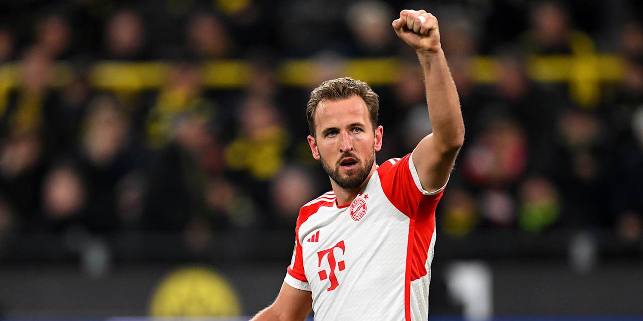 Harry Kane is Bayern's Player of the Month for November 2023