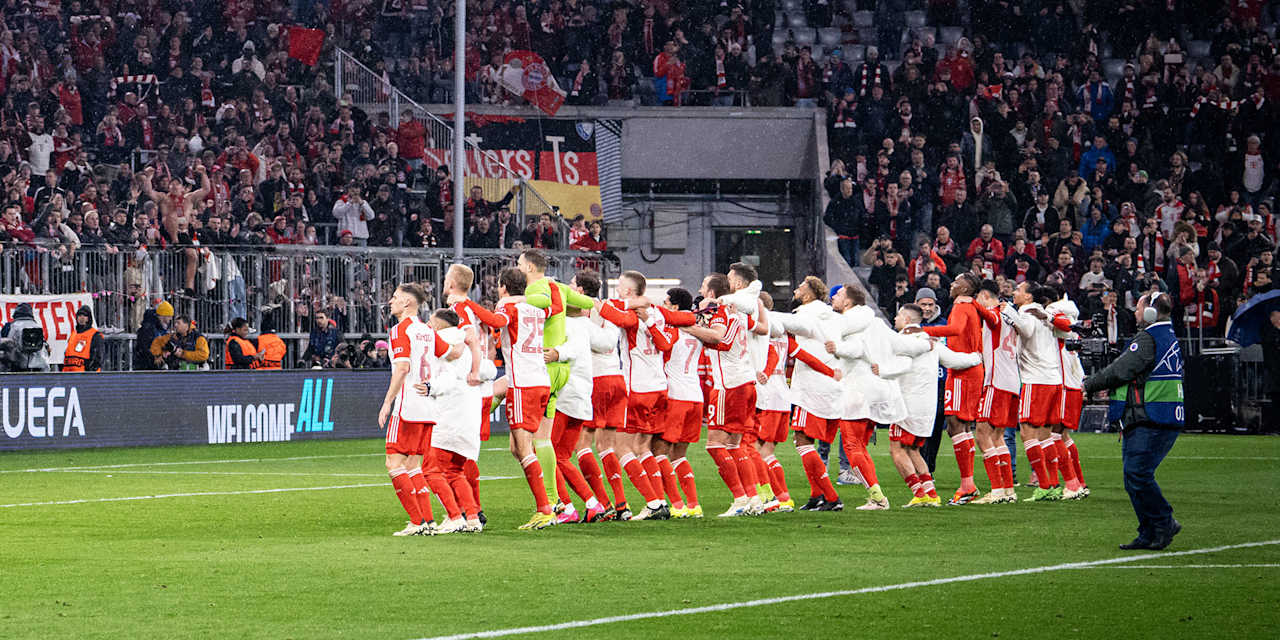 FC Bayern fans Champions League