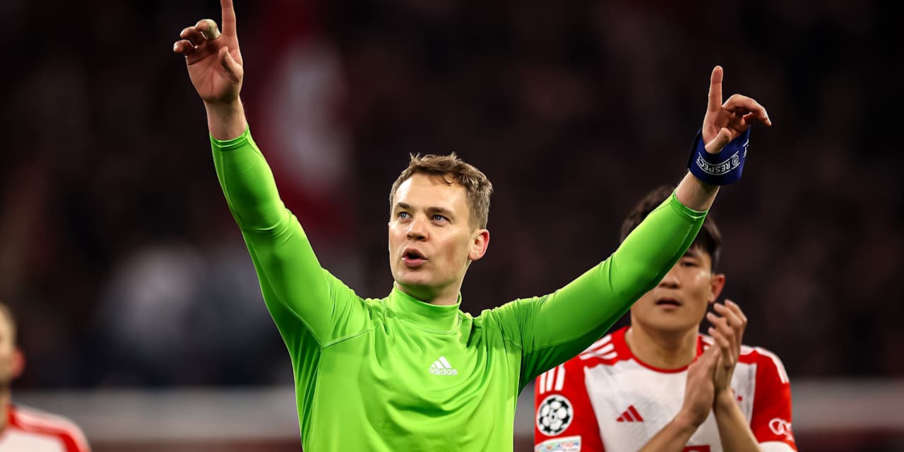 Manuel Neuer, reaction, Champions League,  Bayern Arsenal