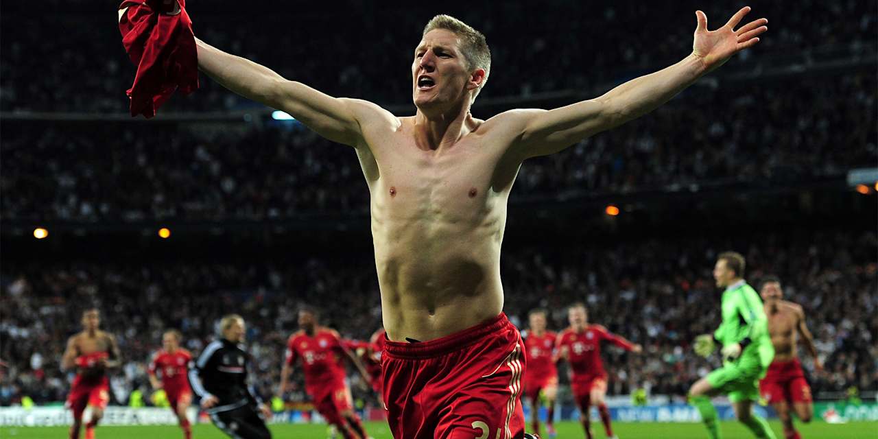 Bastian Schweinsteiger FC Bayern Real Madrid 2012
