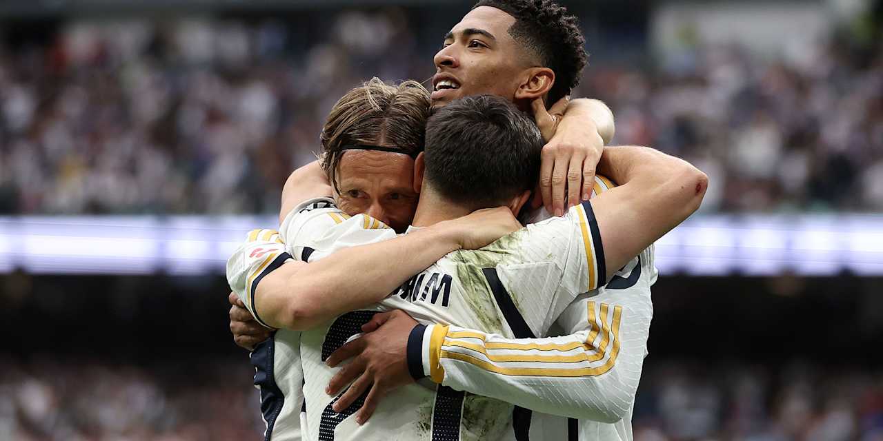 Spielszene Real Madrid FC Cadiz