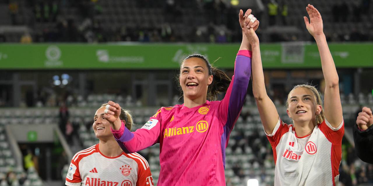 Mala Grohs, FC Bayern Frauen, Jubel, VfL Wolfsburg