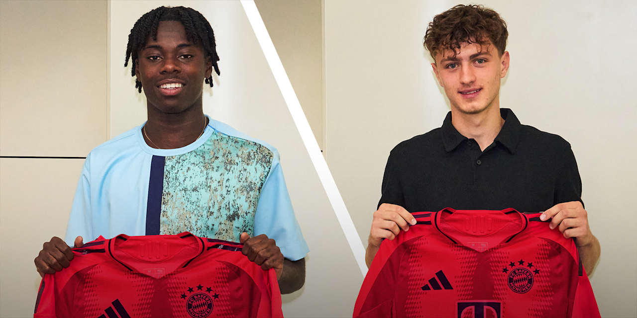 FC Bayern verpflichtet Maurice Krattenmacher und Gibson Nana Adu