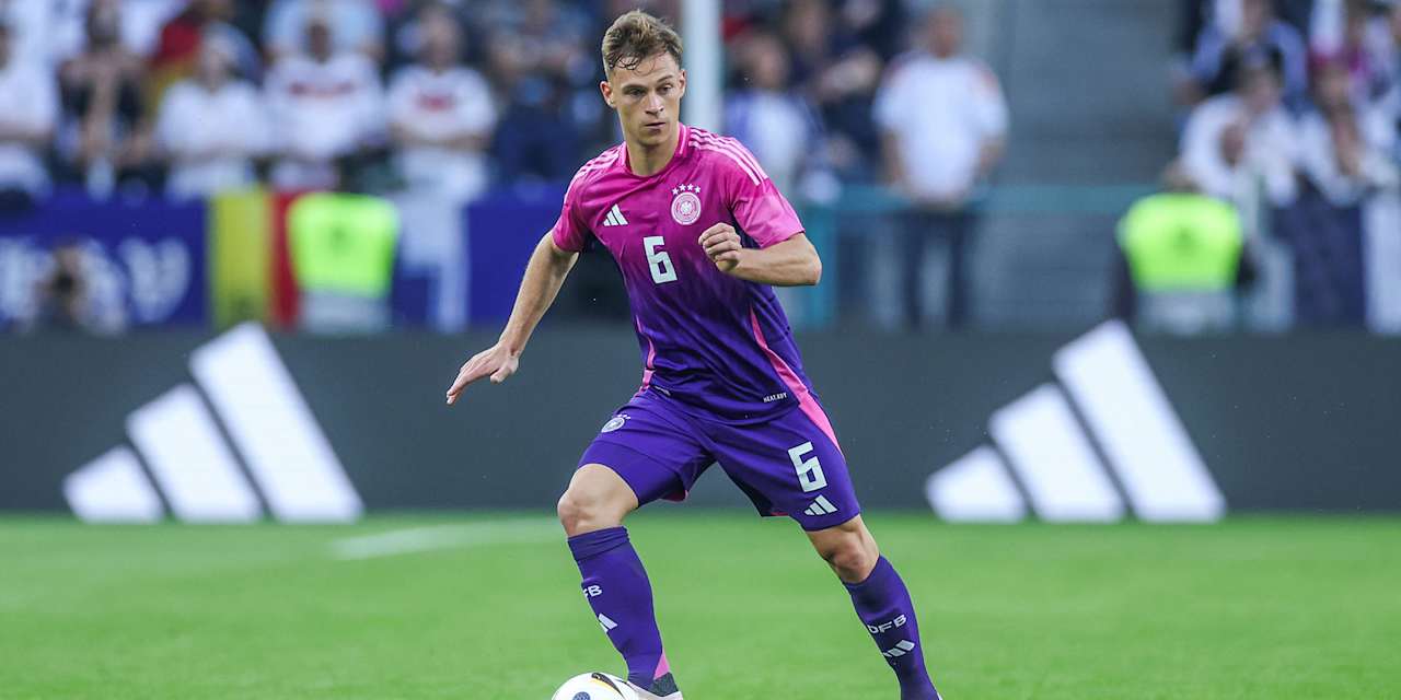 Joshua Kimmich im Spiel der deutschen Nationalmannschaft gegen Griechenland