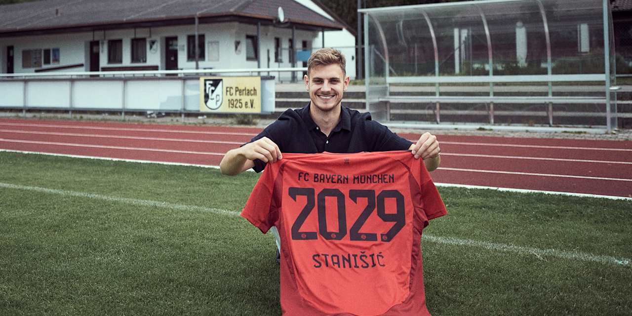 Josip Stanisic FC Perlach camiseta FC Bayern
