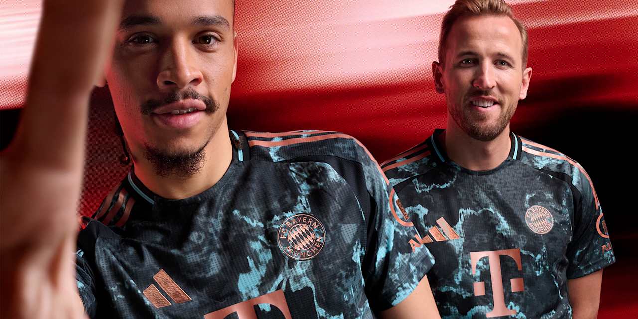 Leroy Sané Harry Kane segunda equipación 2024-2025 FC Bayern