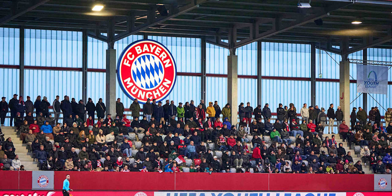 Die Spielstätte am FC Bayern Campus - Austragungsort für die Heimspiele der FCB-U19