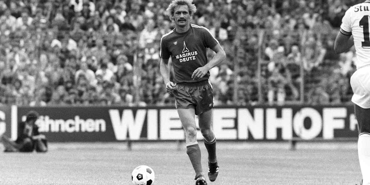 Hans Weiner in einem Spiel des FC Bayern