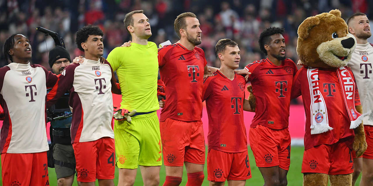 The FC Bayern squad who faced Stuttgart
