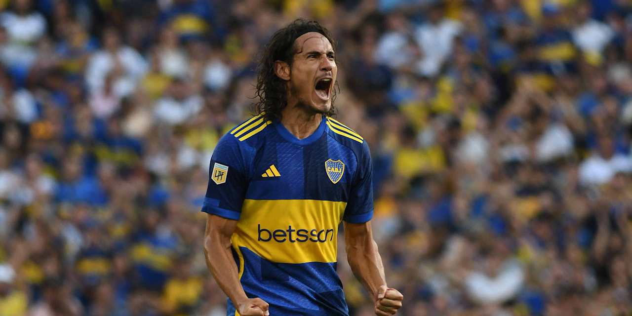 Edinson Cavani Boca Juniors