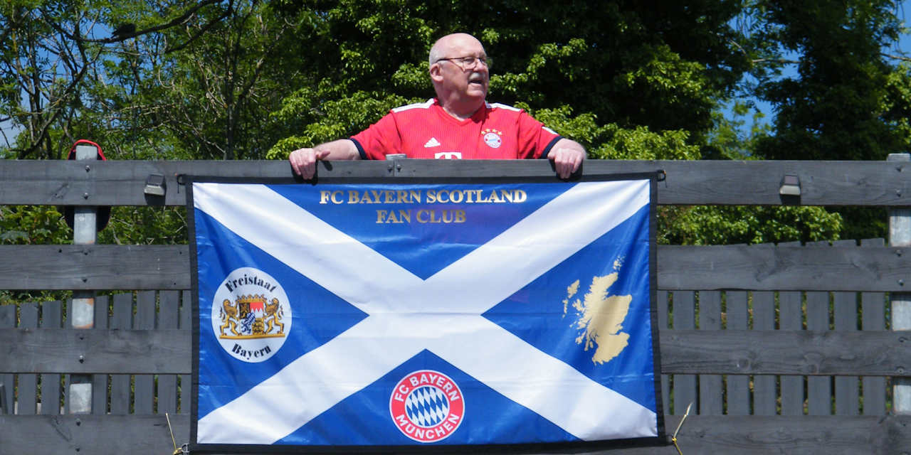 FC Bayern fan Drew with a Scottish play