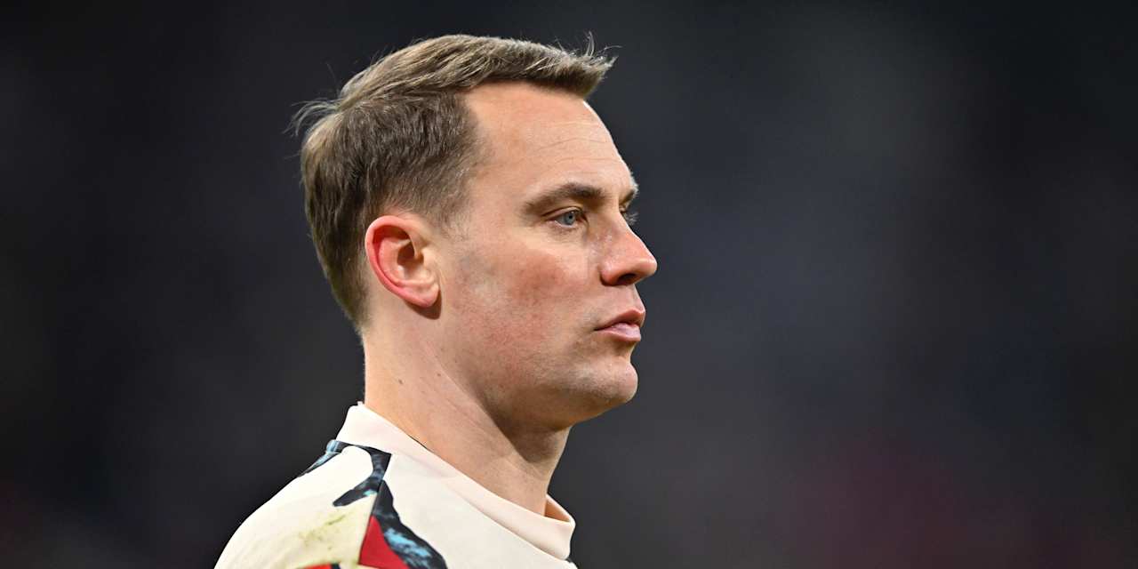 Torhüter Manuel Neuer vor einem Spiel des FC Bayern