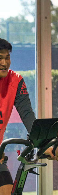 FC Bayern training on Wednesday