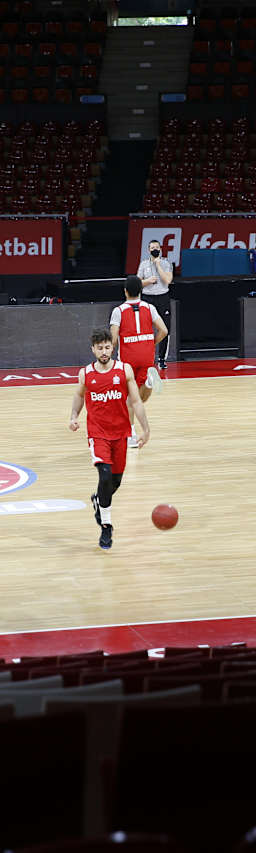 FC Bayern Basketball Team-Training im Audi Dome | BBL-Final-Turnier