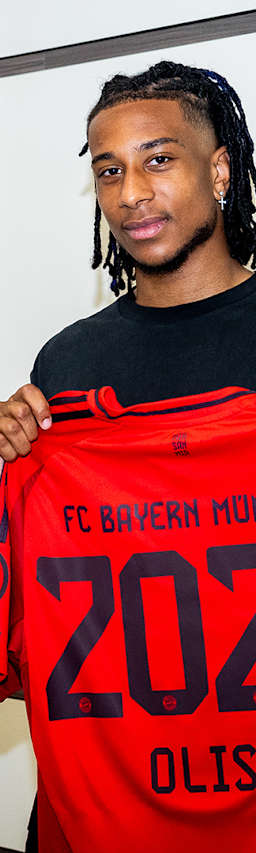 Michael Olise beim FC Bayern