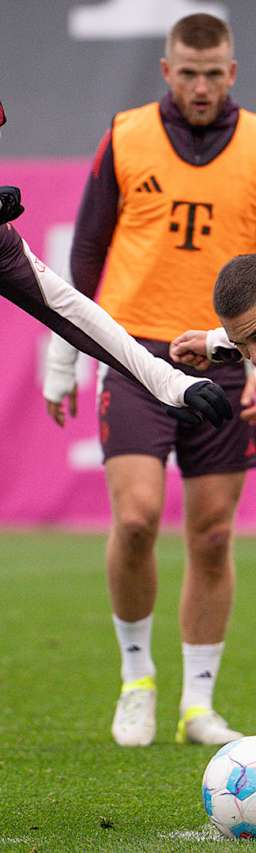 Training des FC Bayern München vor dem Gastspiel beim FC St. Pauli