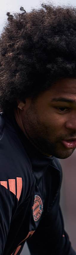 Serge Gnabry im Training des FC Bayern