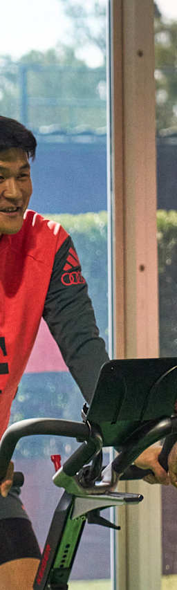 FC Bayern training on Wednesday