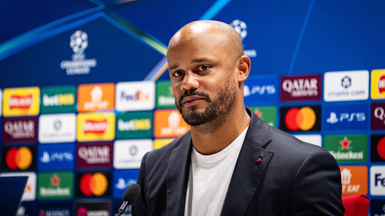 Die PK mit Kompany & Kane vor dem Arsenal-Spiel