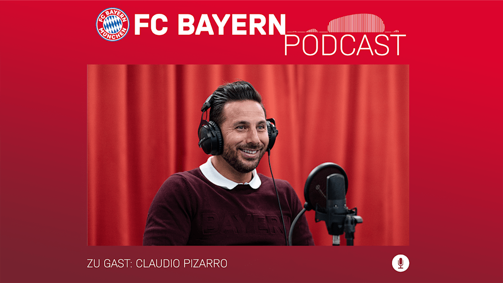 FC Bayern-Legende Claudio Pizarro FC Bayern-Podcast